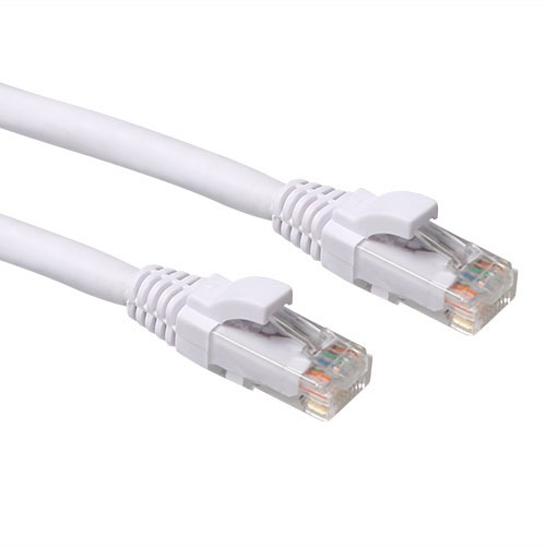 ACT Witte 20,00 meter U/UTP CAT6A patchkabel snagless met RJ45 connectoren - Afbeelding 2