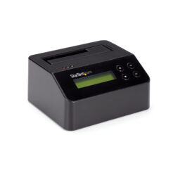 StarTech.com Single Bay Hard Drive Wisser, Standalone HDD/SSD Sanitizer/Eraser, 4Kn, USB 3.0 naar SATA III (6 Gbps), 9 Wismodi, LCD Display, Hard Disk Secure Erase Dock, DB-9 Printer Poort, TAA Compliant