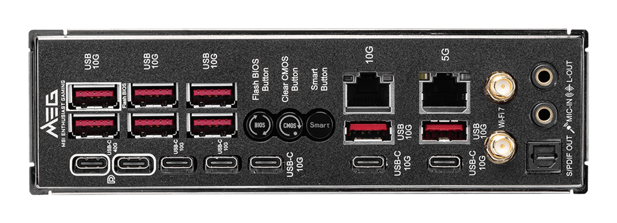 MSI MEG X870E GODLIKE moederbord AMD X870E Socket AM5 Verlengd ATX - Afbeelding 6