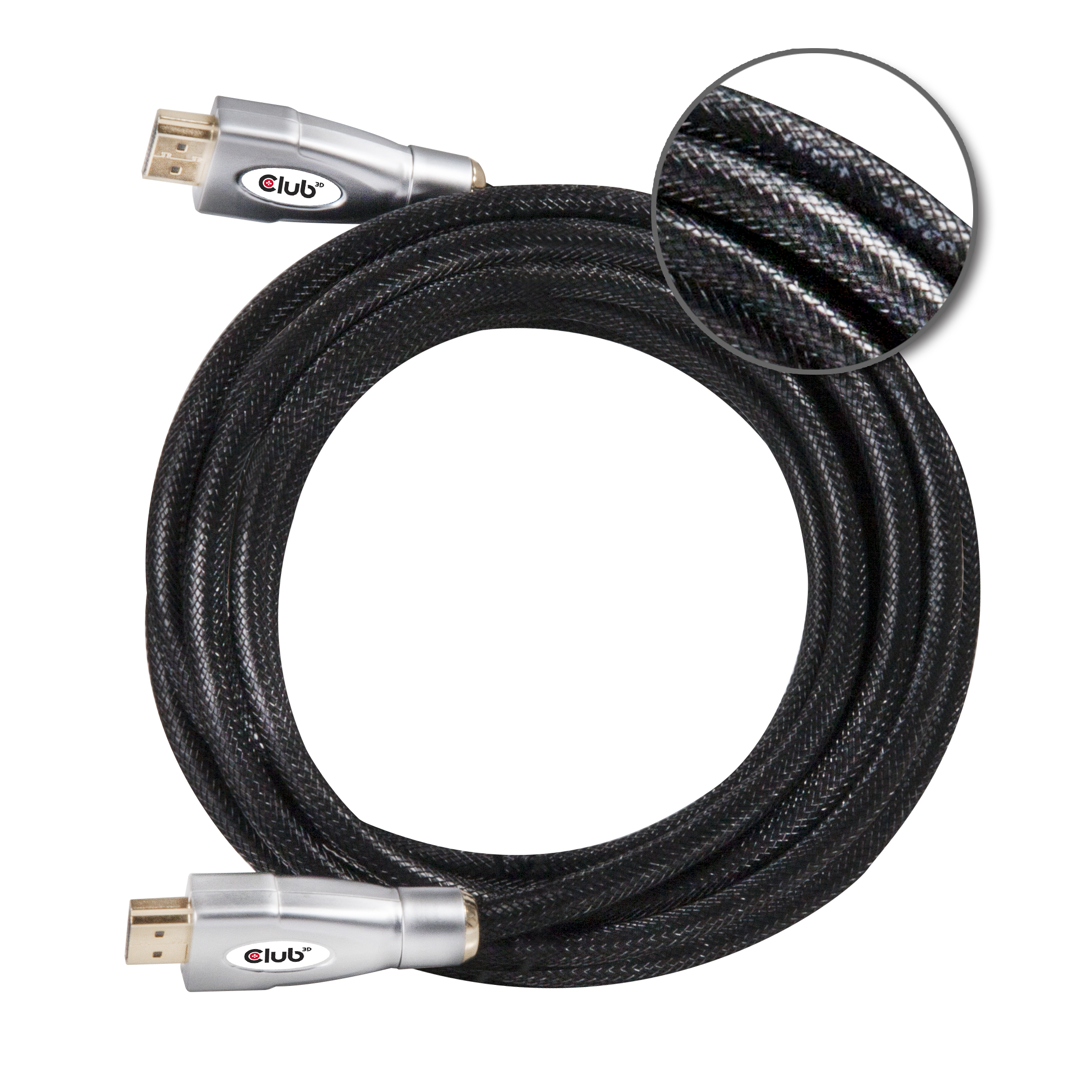 CLUB3D HDMI 2.0 4K60Hz UHD Cable 5m - Afbeelding 2