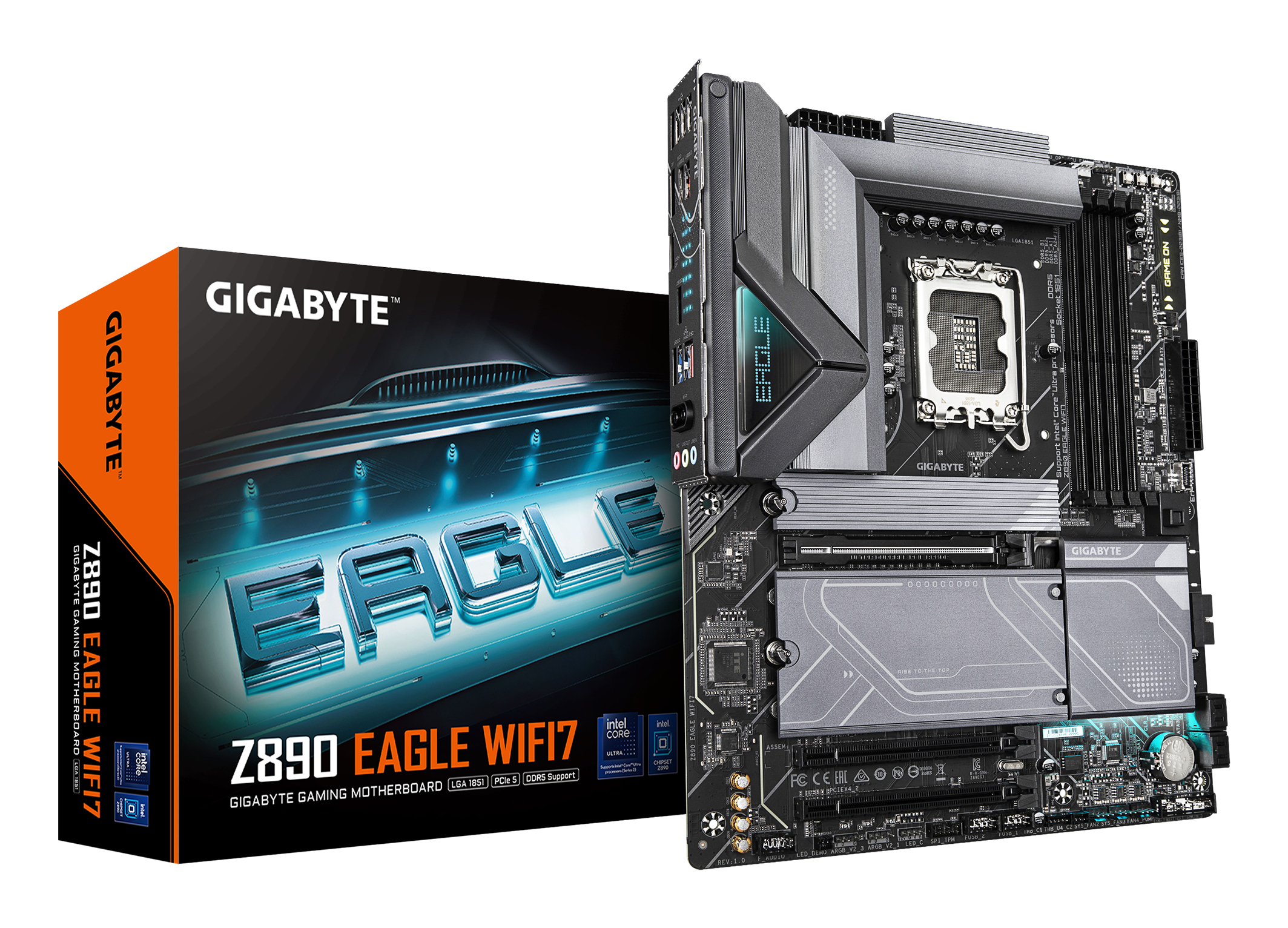 GIGABYTE Z890 EAGLE WIFI7 moederbord Intel Z890 LGA 1851 (Socket V1) ATX