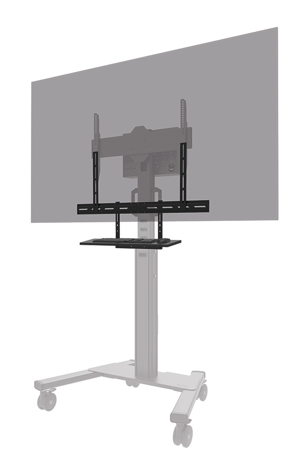 Neomounts AV40-500BL Toetsenbordhouder kit 43-110" - VESA - max 2,5 kg - universeel - Afbeelding 2