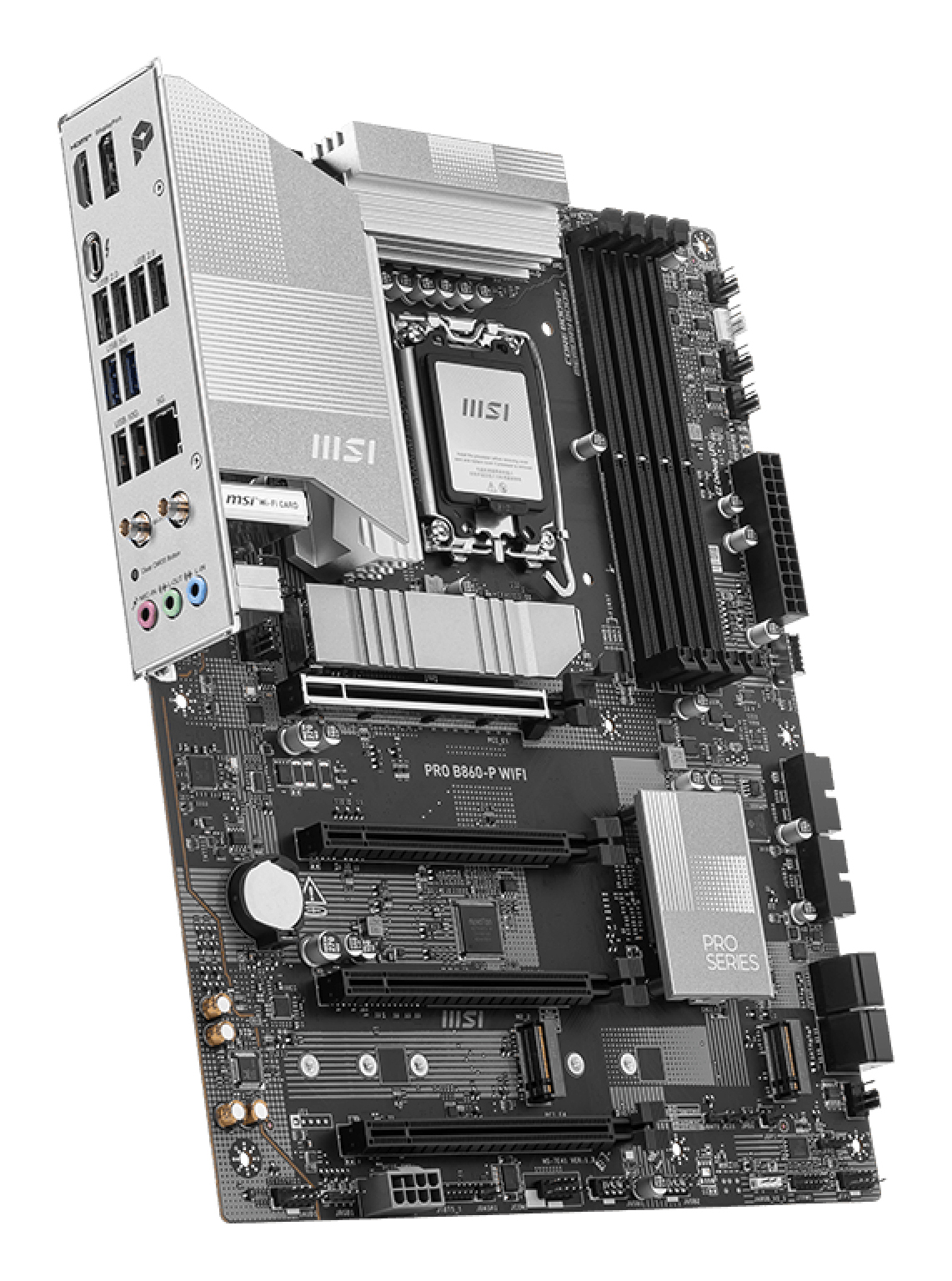 MSI PRO B860-P WIFI moederbord Intel B860 LGA 1851 (Socket V1) ATX - Afbeelding 4