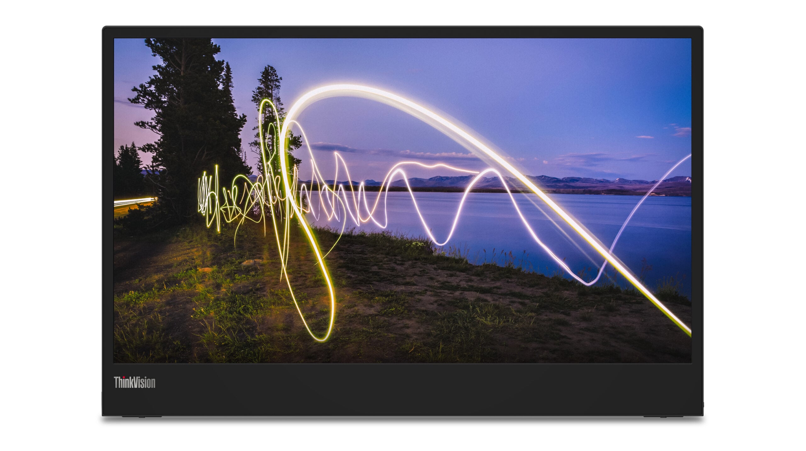 Lenovo ThinkVision M15 computer monitor 39,6 cm (15.6") 1920 x 1080 Pixels Full HD LED Zwart - Afbeelding 2