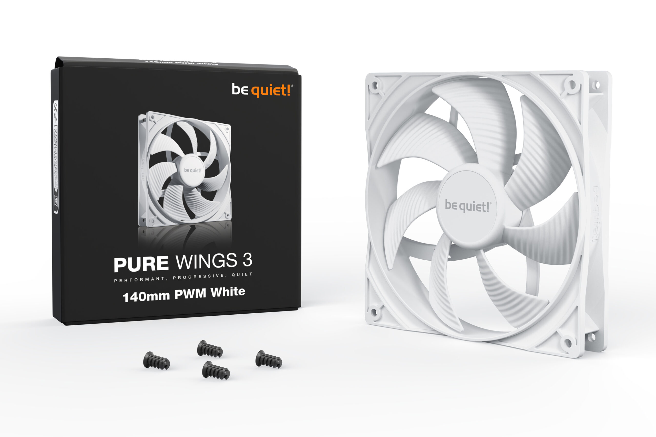 be quiet! Pure Wings 3 140mm PWM White Computer behuizing Ventilator 14 cm Wit 1 stuk(s) - Afbeelding 4