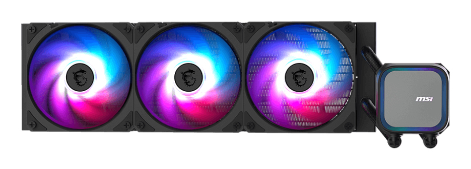 MSI MAG Coreliquid A13 360 Moederbord, Processor Alles-in-één vloeistofkoeler 12 cm Zwart 1 stuk(s) - Afbeelding 3