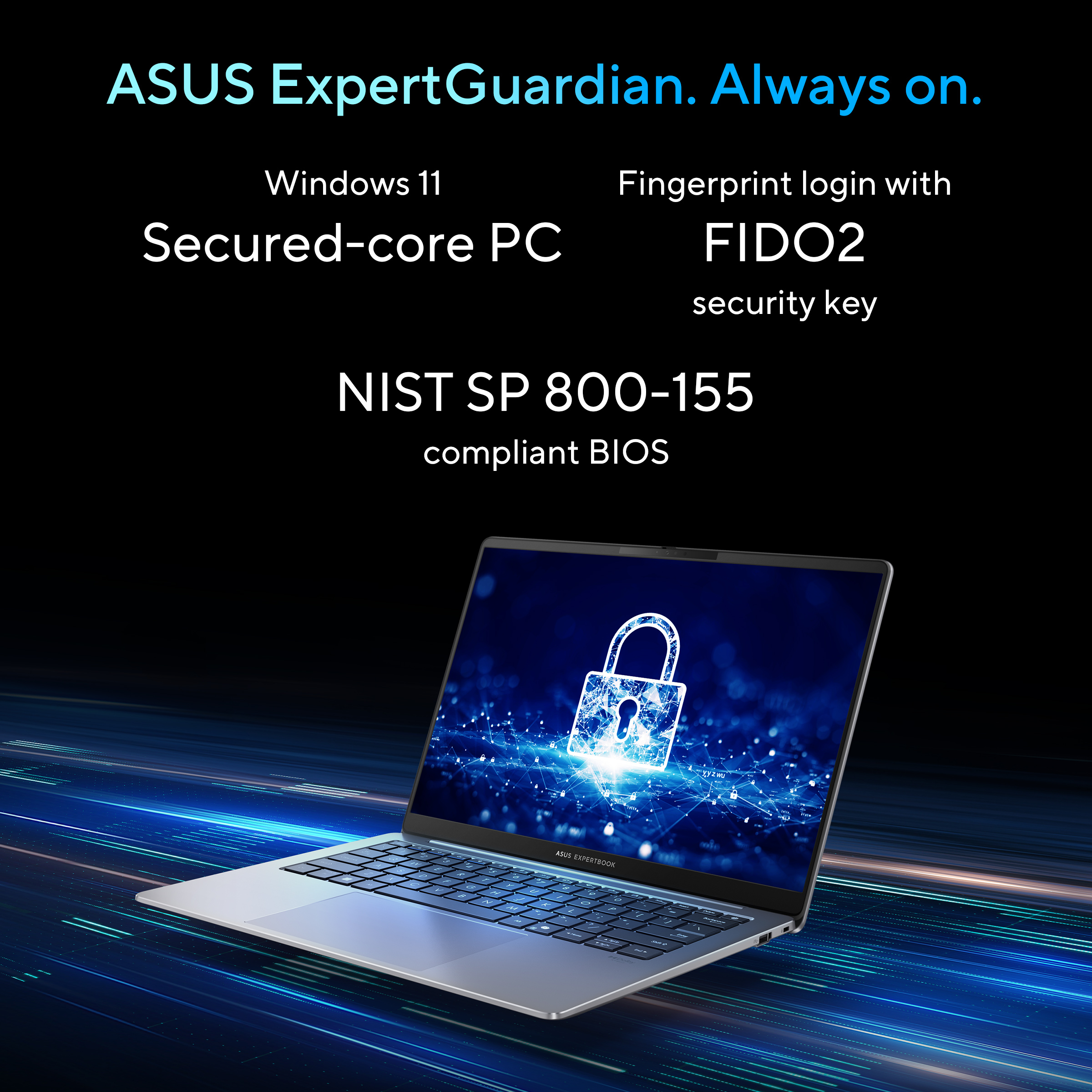 ASUS ExpertBook P5 P5405CSA-NZ0195X Intel Core Ultra 7 258V Laptop 35,6 cm (14") WQXGA 32 GB LPDDR5x-SDRAM 1 TB SSD Wi-Fi 6E (802.11ax) Windows 11 Pro US International Grijs - Afbeelding 18