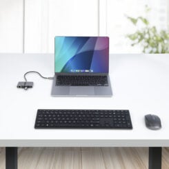 StarTech.com 3-Port USB-C Hub met Ethernet, 3x USB-A, Gigabit Ethernet, USB 3.0 5Gbps, Bus-Powered Laptop USB hub, 30cm USB Type-C Host Kabel, GbE, Compacte USB-C naar USB-A Hub - Afbeelding 7