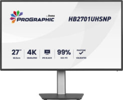 iiyama PROGRAPHIC HB2701UHSNP-B1 computer monitor 68,6 cm (27") 3840 x 2160 Pixels 4K Ultra HD LCD Zwart