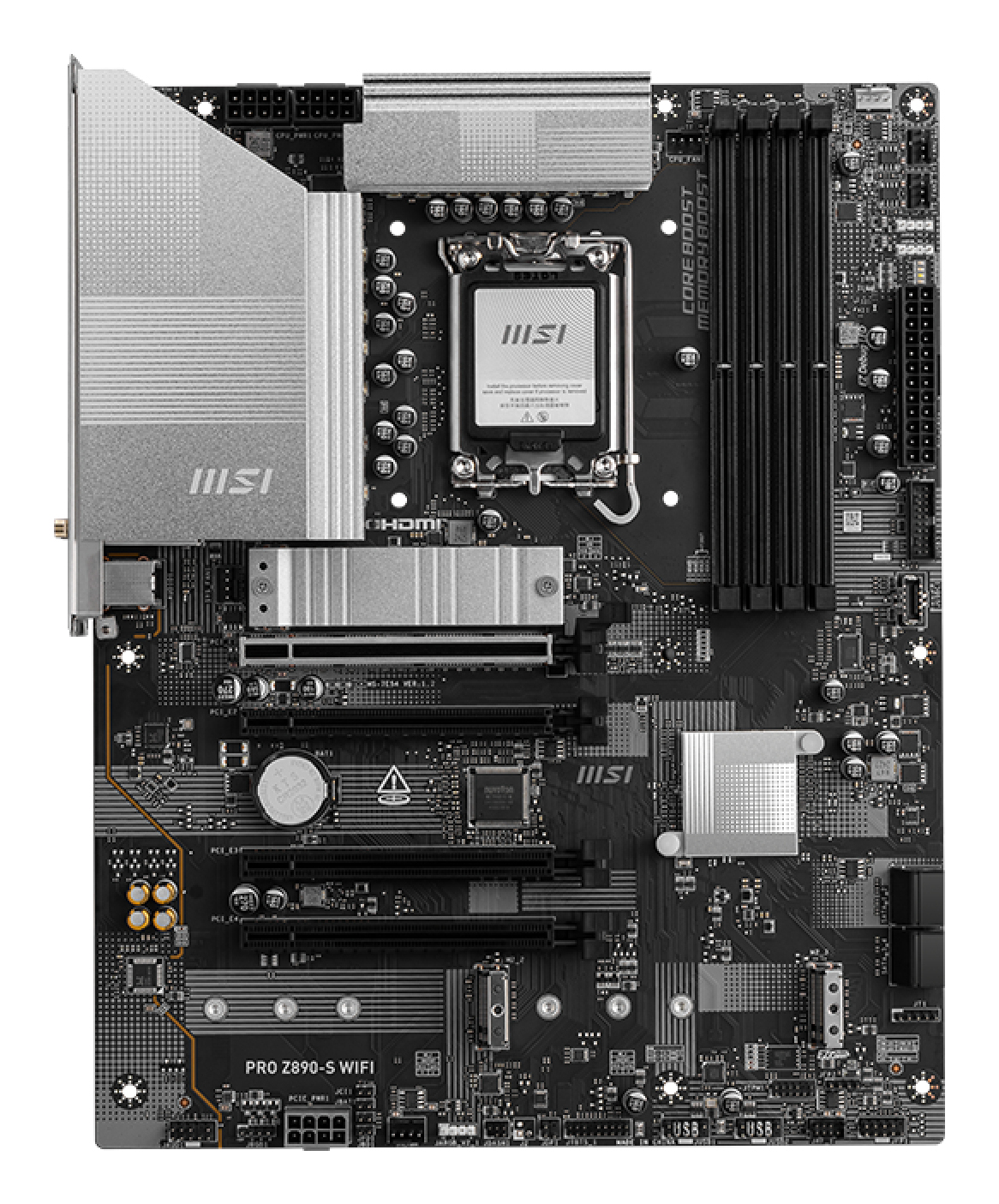 MSI PRO Z890-S WIFI moederbord Intel Z890 LGA 1851 (Socket V1) ATX - Afbeelding 3