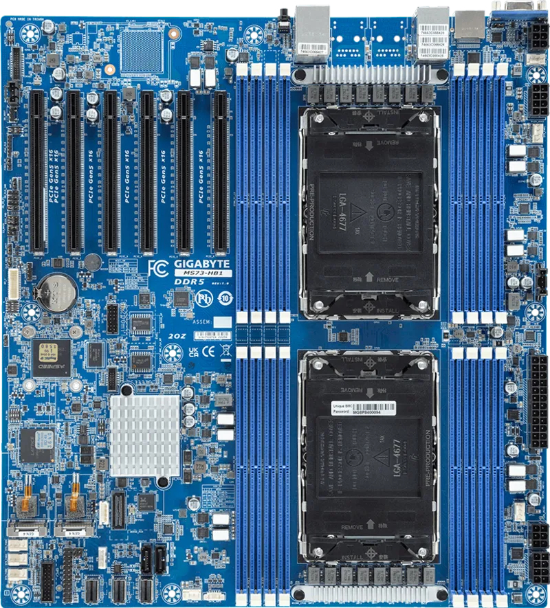 GigaByte Mainboard MS73-HB1 - Afbeelding 3