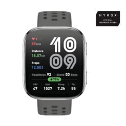 Amazfit Bip 6 Charcoal 5 cm (1.97") AMOLED Digitaal 390 x 450 Pixels Touchscreen Zilver GPS