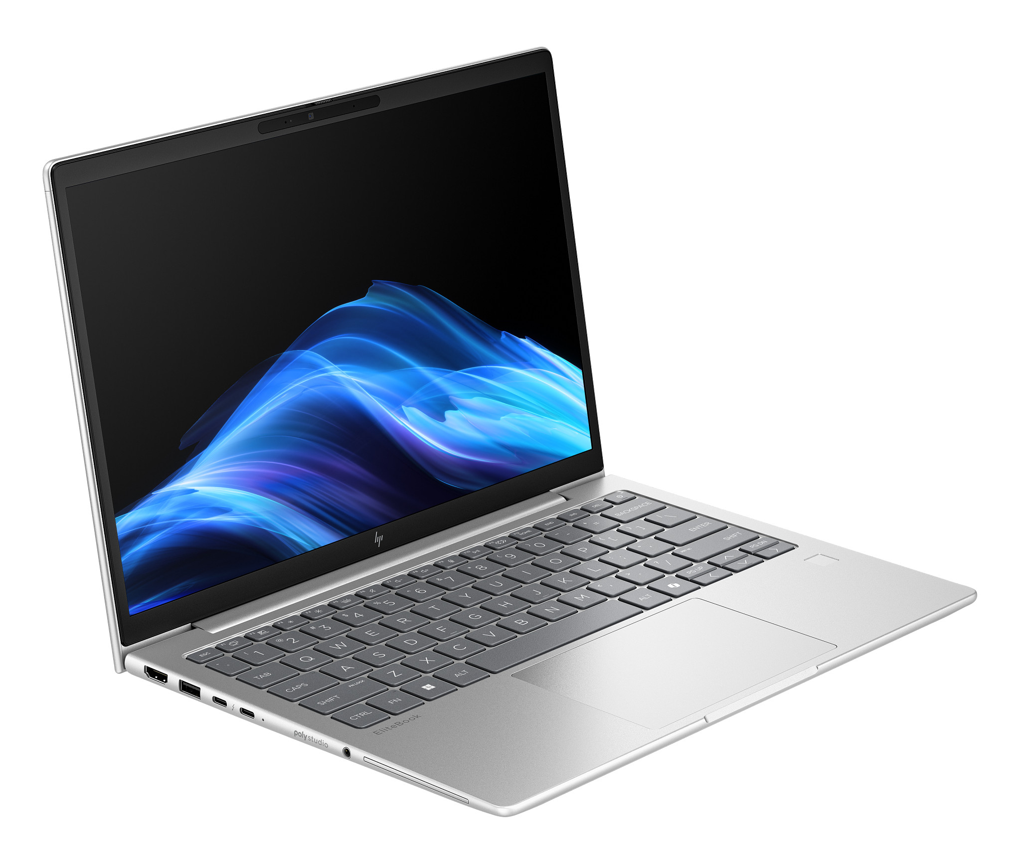 HP EliteBook 6 G1i 13 AI Intel Core Ultra 5 225U Laptop 33,8 cm (13.3") WUXGA 16 GB DDR5-SDRAM 512 GB SSD Wi-Fi 6E (802.11ax) Windows 11 Pro AI PC Zilver - Afbeelding 3