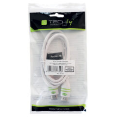Techly 5.0m HDMI M/M HDMI kabel 5 m HDMI Type A (Standaard) Wit - Afbeelding 3
