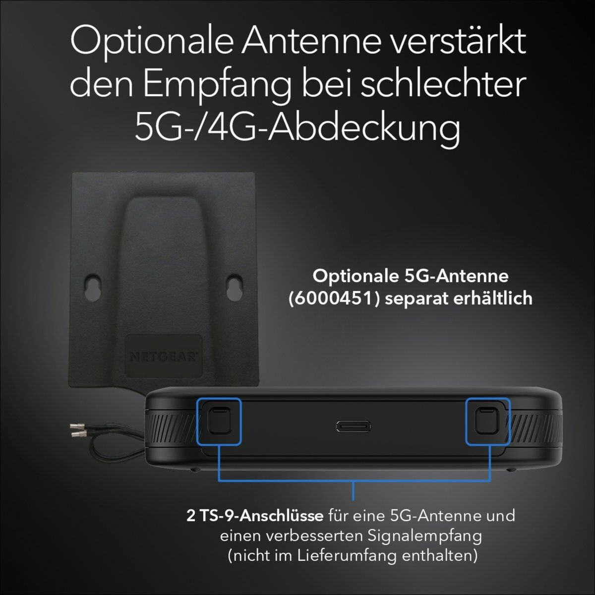 NETGEAR M3 draadloze router Dual-band (2.4 GHz / 5 GHz) Zwart - Afbeelding 4