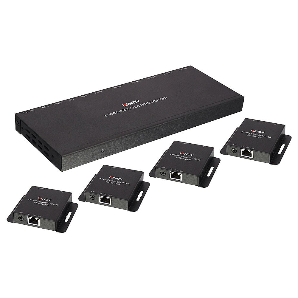 Lindy 38155 KVM-extender Zender en ontvanger