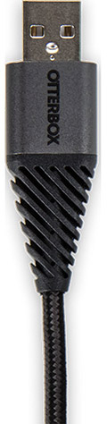 OtterBox Nylon Braided Charge/Sync Cable Micro USB 2m Black - Afbeelding 2