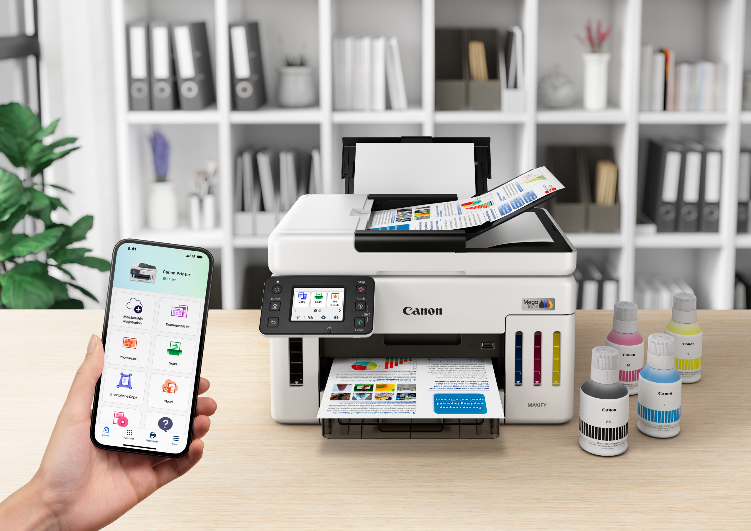 Canon MAXIFY GX6150 Inkjet A4 600 x 1200 DPI Wifi - Afbeelding 23