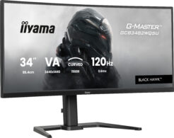 iiyama GCB3482WQSU-B1 computer monitor 86,4 cm (34") 3440 x 1440 Pixels UltraWide Quad HD LED Zwart