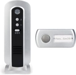 ADB-17 Alecto Draadloze Deurbel Black/Silver