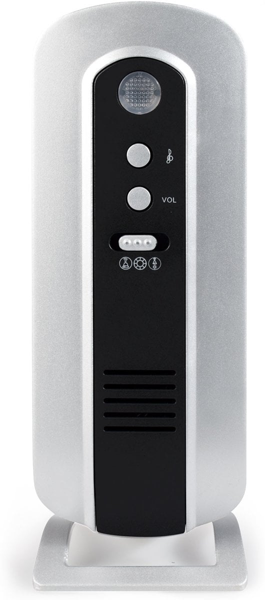 ADB-17 Alecto Draadloze Deurbel Black/Silver - Afbeelding 2