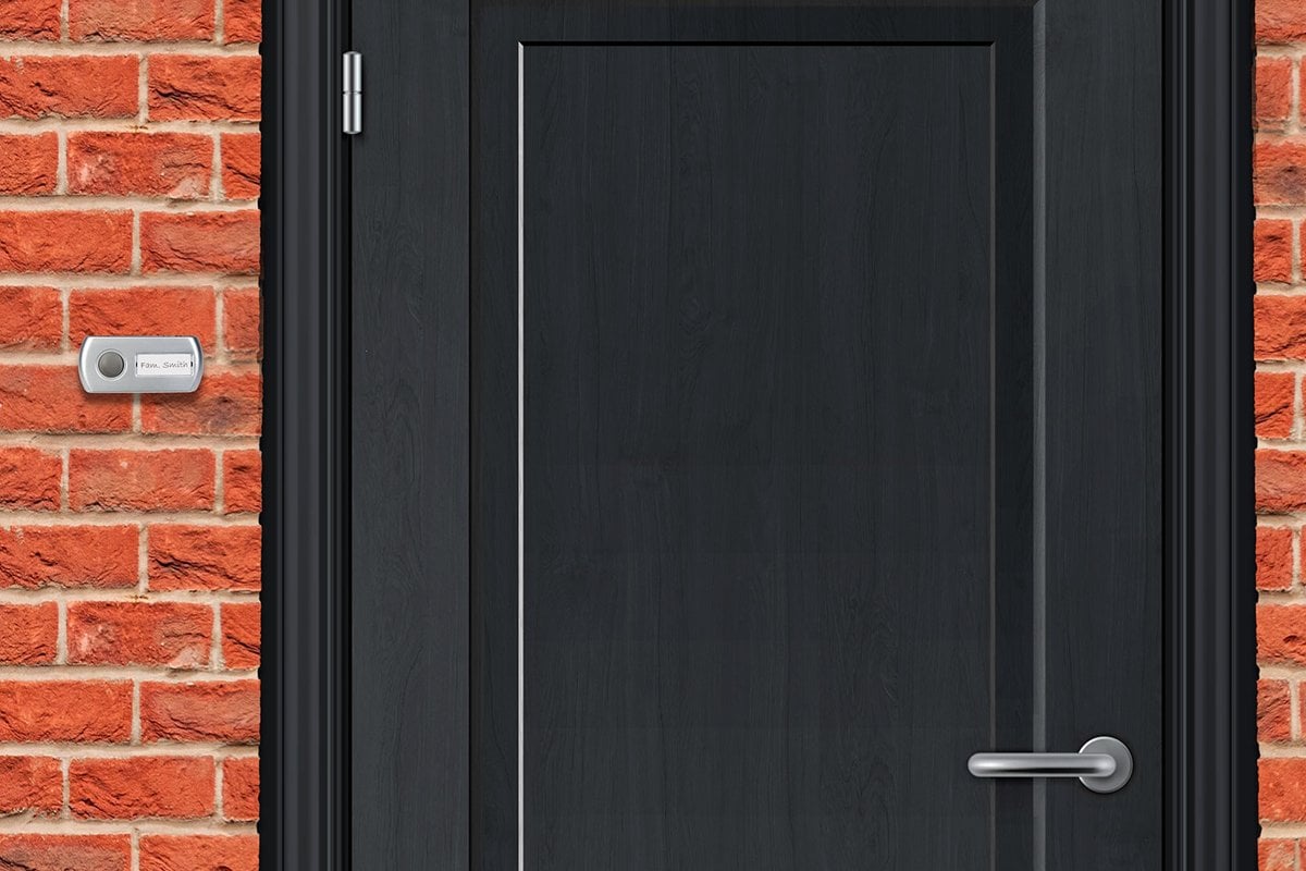 ADB-17 Alecto Draadloze Deurbel Black/Silver - Afbeelding 7