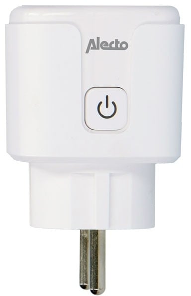 Alecto Smart WiFi Power Socket + Power Meter White