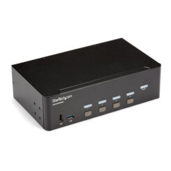 StarTech.com 4 poorts HDMI KVM switch 4K 30Hz dual display