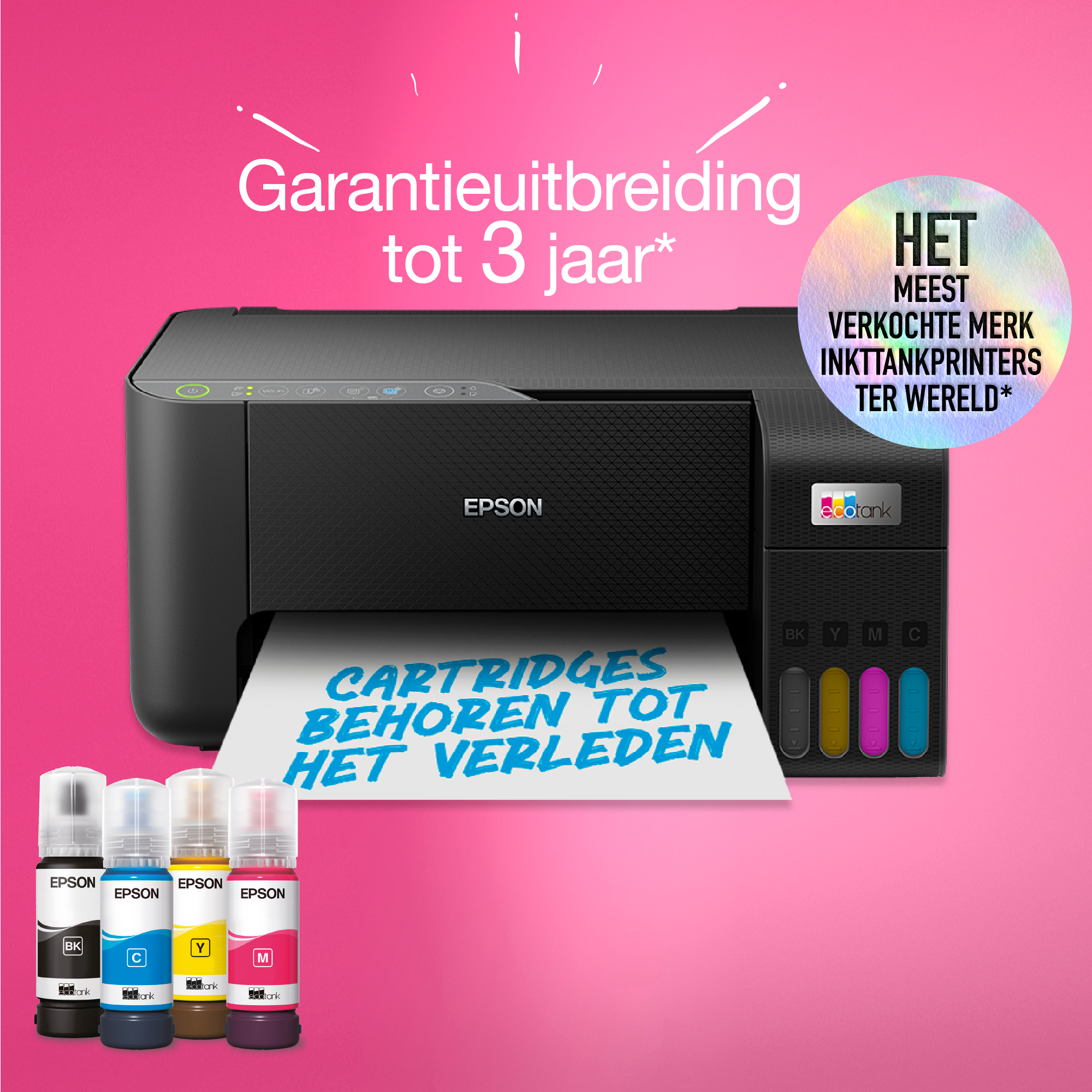 Epson EcoTank ET-2860 A4 multifunctionele Wi-Fi-printer met inkttank, inclusief tot 3 jaar inkt - Afbeelding 8