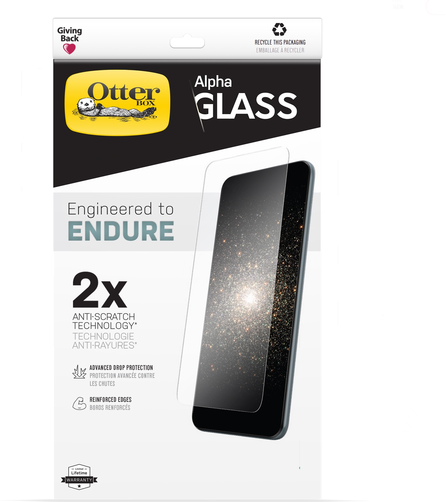 OtterBox Alpha Glass Screen Protector Apple iPhone 13 Pro Max - Afbeelding 2