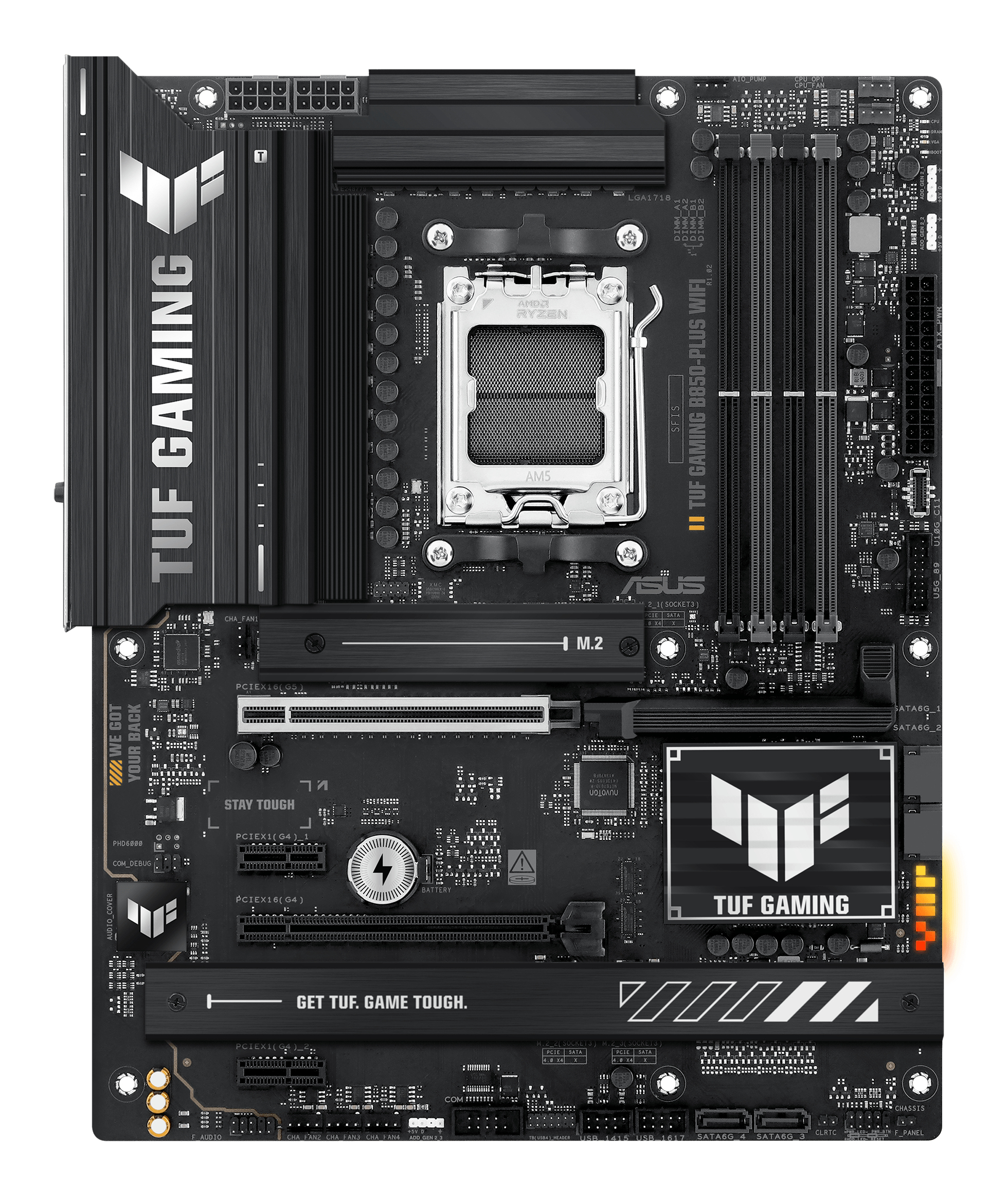 ASUS TUF GAMING B850-PLUS WIFI AMD B850 Socket AM5 ATX - Afbeelding 5
