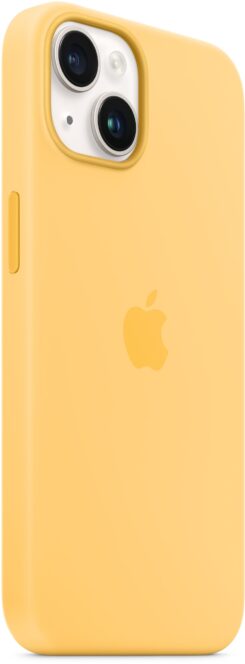 MPTD3ZM/A Apple Silicone Case with MagSafe iPhone 14 Plus Sunglow