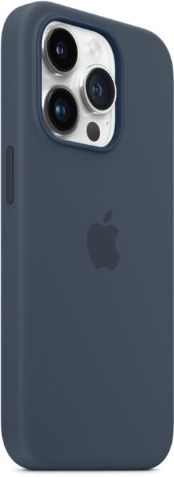 MPTQ3ZM/A Apple Silicone Case with MagSafe iPhone 14 Pro Max Storm Blue