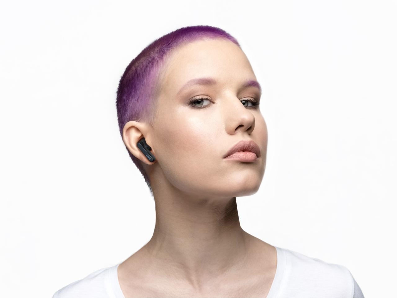 JVC HA-A9T Headset True Wireless Stereo (TWS) In-ear Oproepen/muziek Bluetooth Zwart - Afbeelding 3