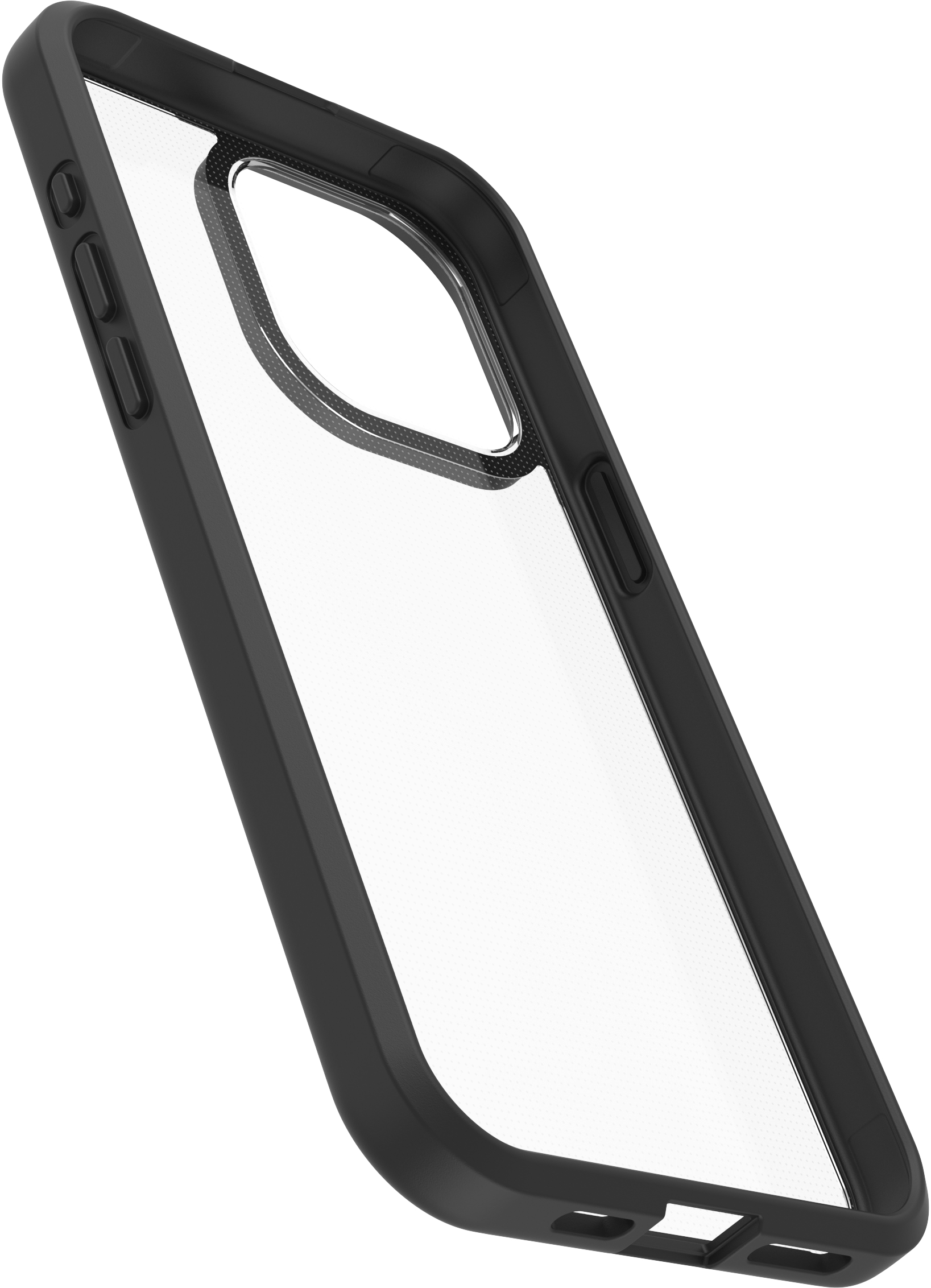 OtterBox React Series Apple iPhone 15 Pro Max Clear/Black - Afbeelding 2