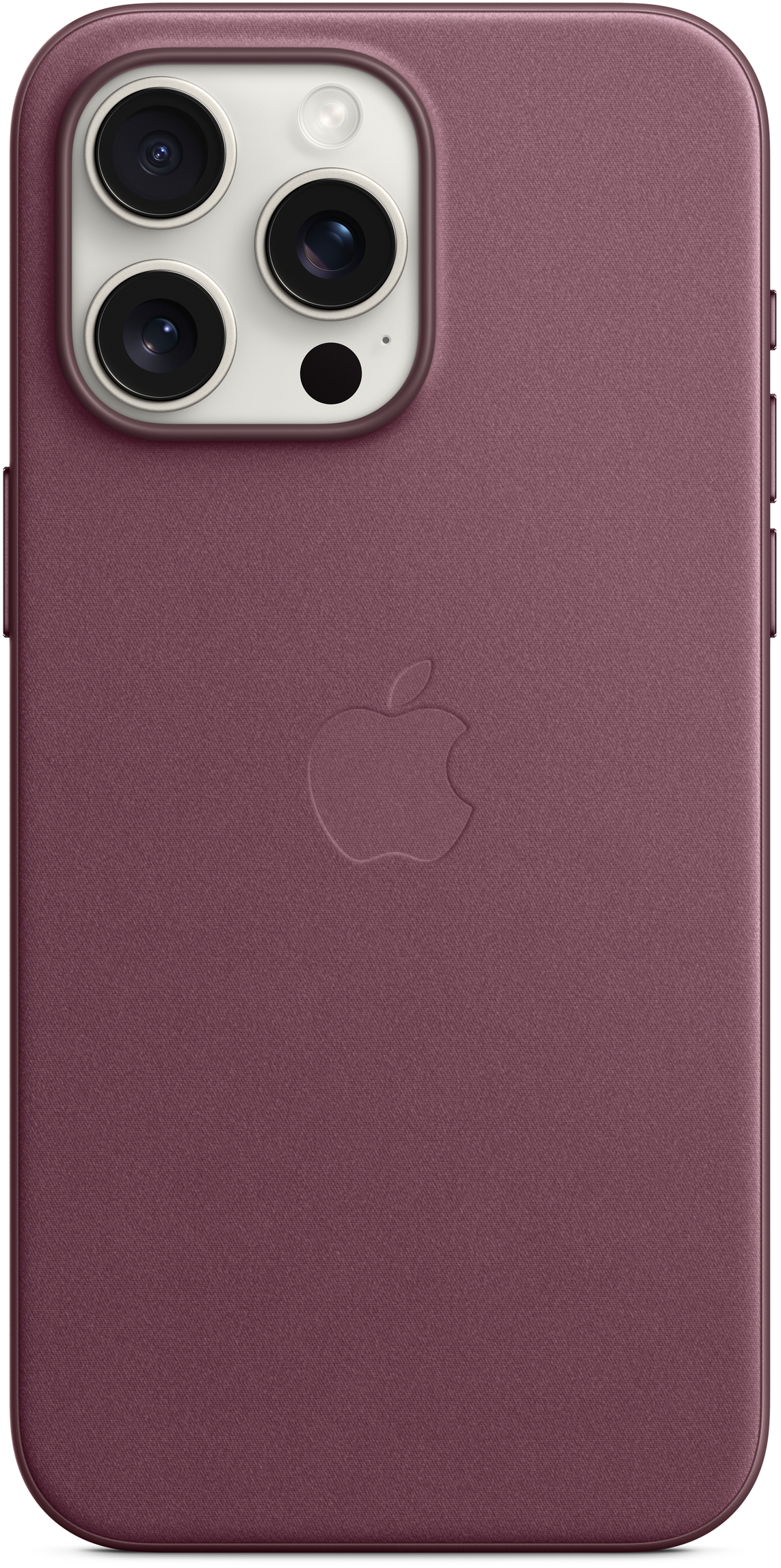 MT4X3ZM/A Apple FineWoven Case with MagSafe iPhone 15 Pro Max Mulberry - Afbeelding 2