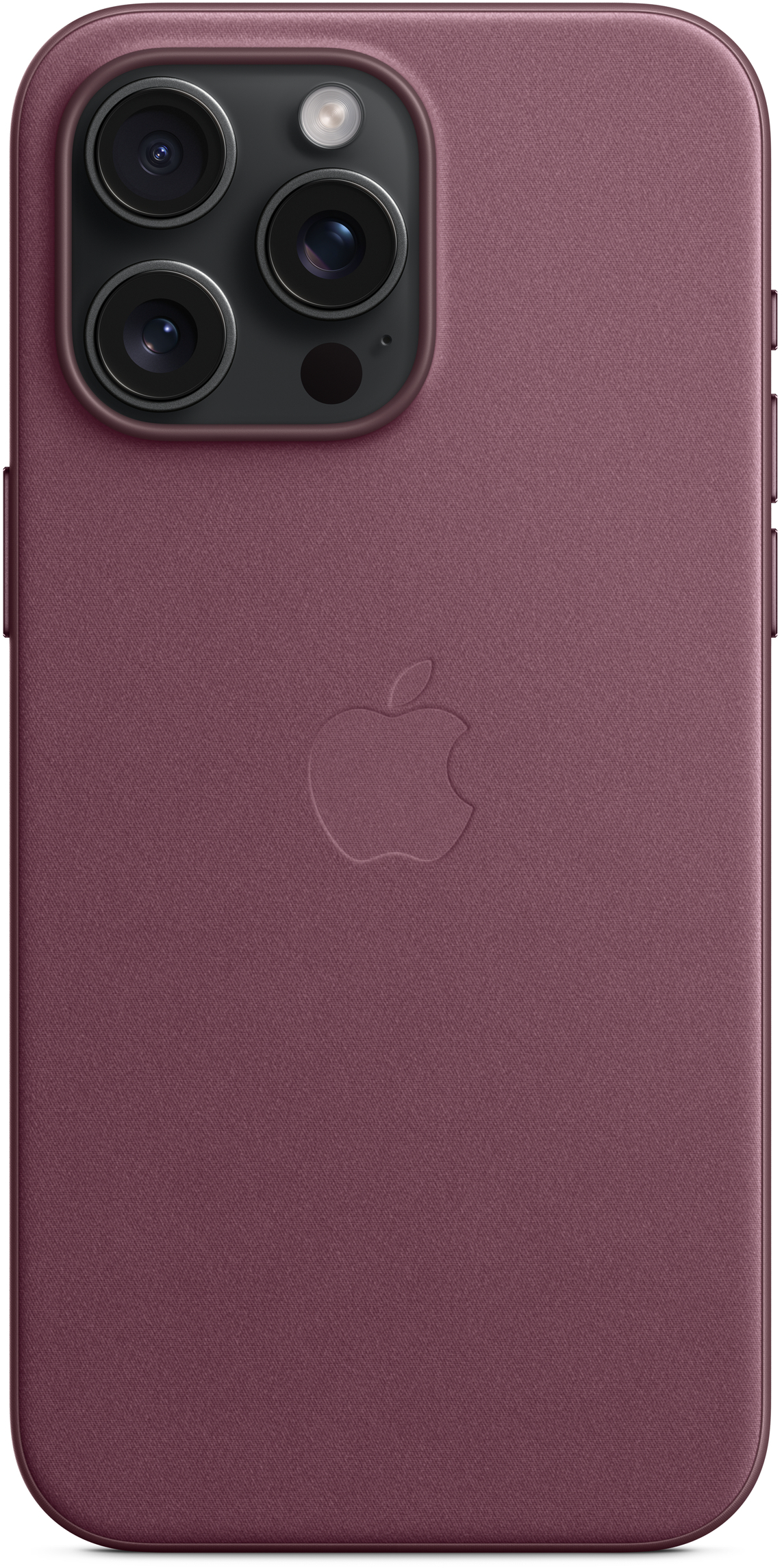 MT4X3ZM/A Apple FineWoven Case with MagSafe iPhone 15 Pro Max Mulberry - Afbeelding 3