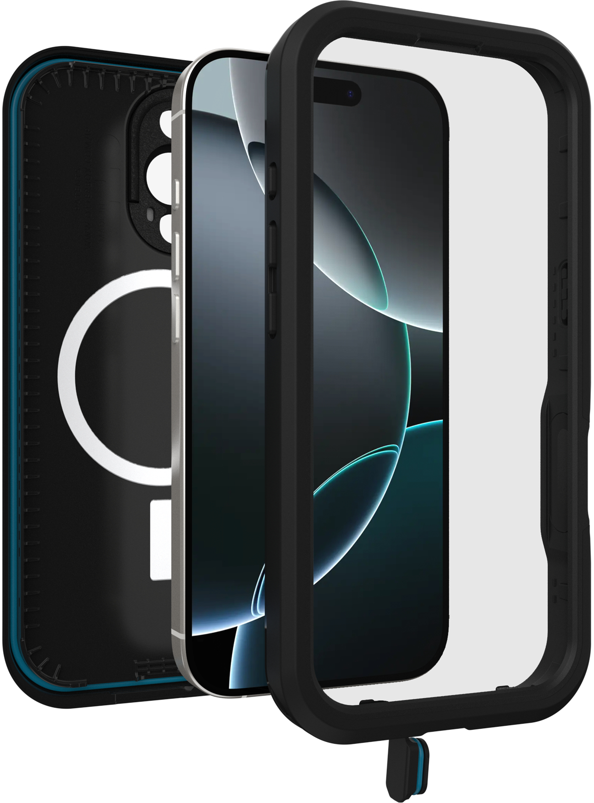 OtterBox Fre for MagSafe Case Apple iPhone 16 Pro Black - Afbeelding 2