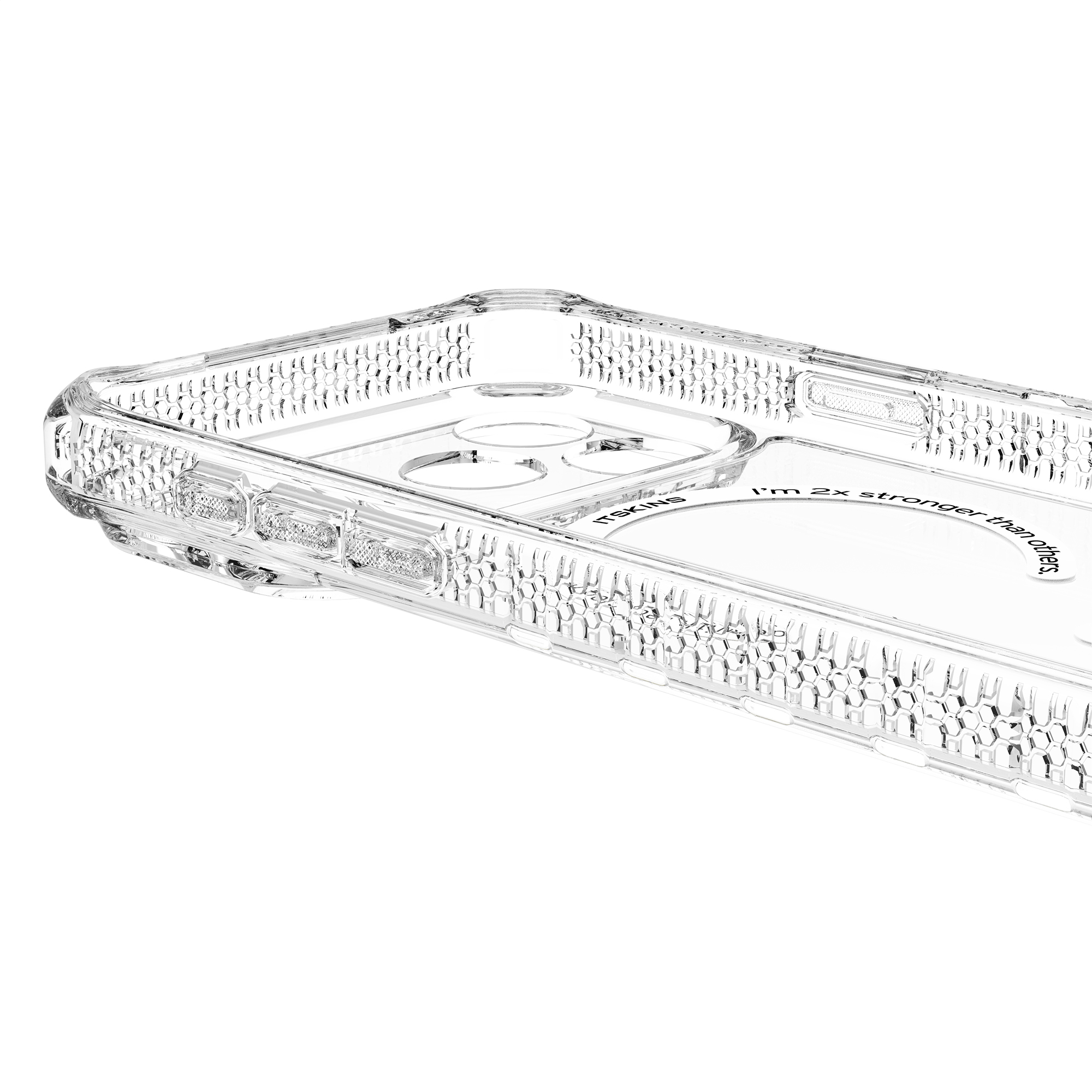 ITSKINS Level 2 HybridMagClear_R for Apple iPhone 17 Pro Transparent - Afbeelding 2