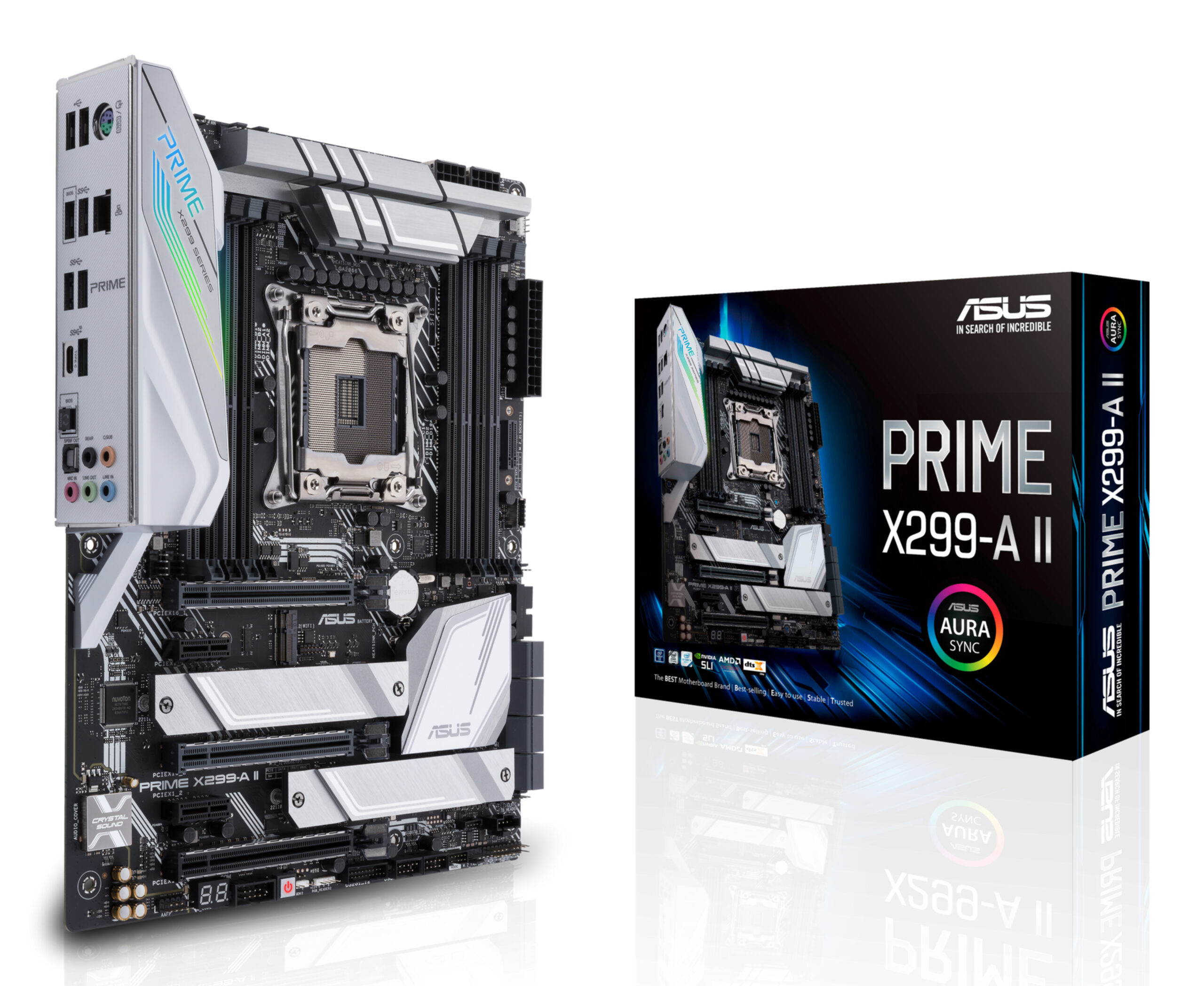 ASUS Prime X299-A II Intel® X299 LGA 2066 (Socket R4) ATX - Afbeelding 2
