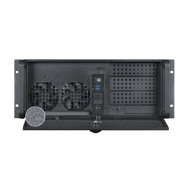 Chieftec UNC-410S-B-U3 Rek Zwart - Afbeelding 5