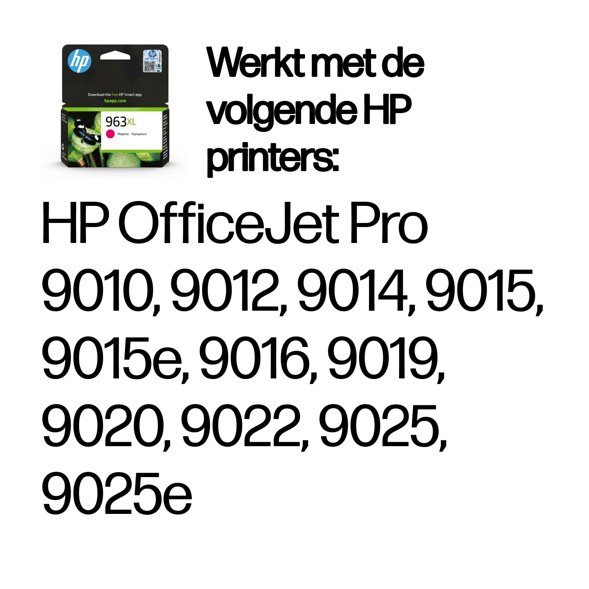 HP 963XL originele high-capacity magenta inktcartridge - Afbeelding 3