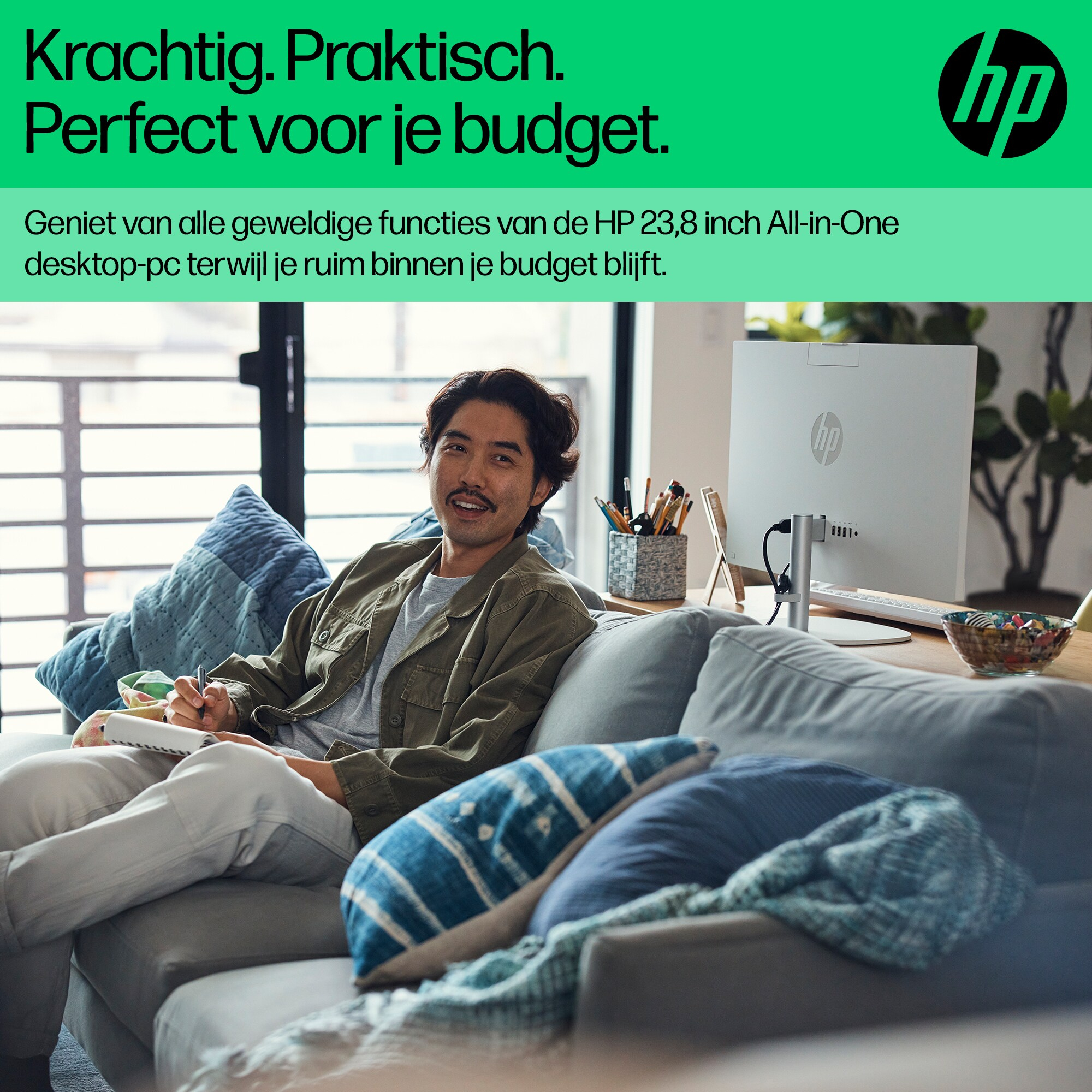 HP 24-cr0055nd Intel® Core™ i5 i5-1335U 60,5 cm (23.8") 1920 x 1080 Pixels Alles-in-één-pc 8 GB DDR4-SDRAM 512 GB SSD Windows 11 Home Wi-Fi 6 (802.11ax) Zwart - Afbeelding 20