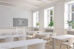 Neomounts FL50-515WH1 Samsung Flip trolley 55-65" - roteerbaar - snelle installatie - Afbeelding 18
