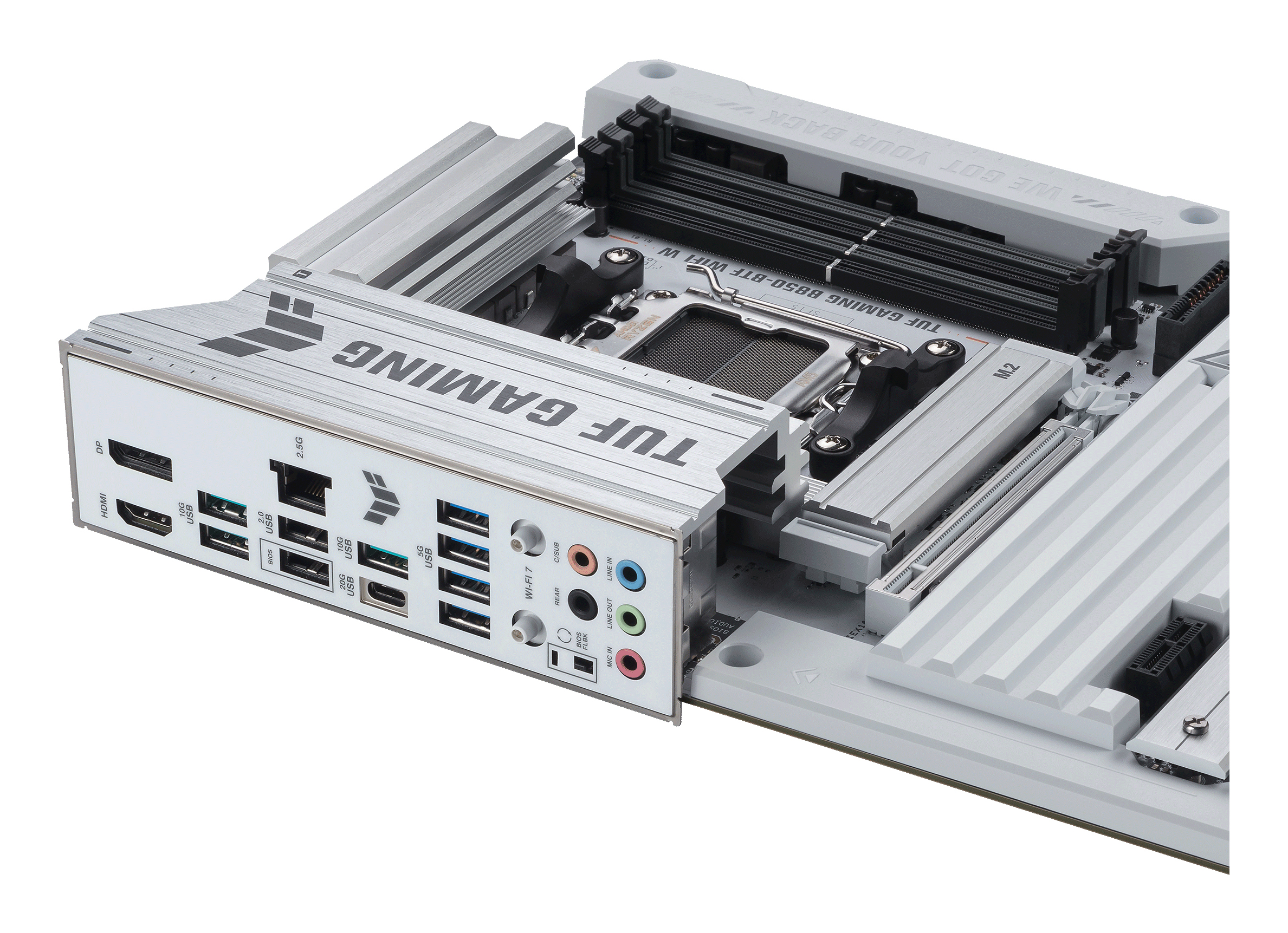 ASUS TUF GAMING B850-BTF WIFI W AMD B850 Socket AM5 ATX - Afbeelding 13