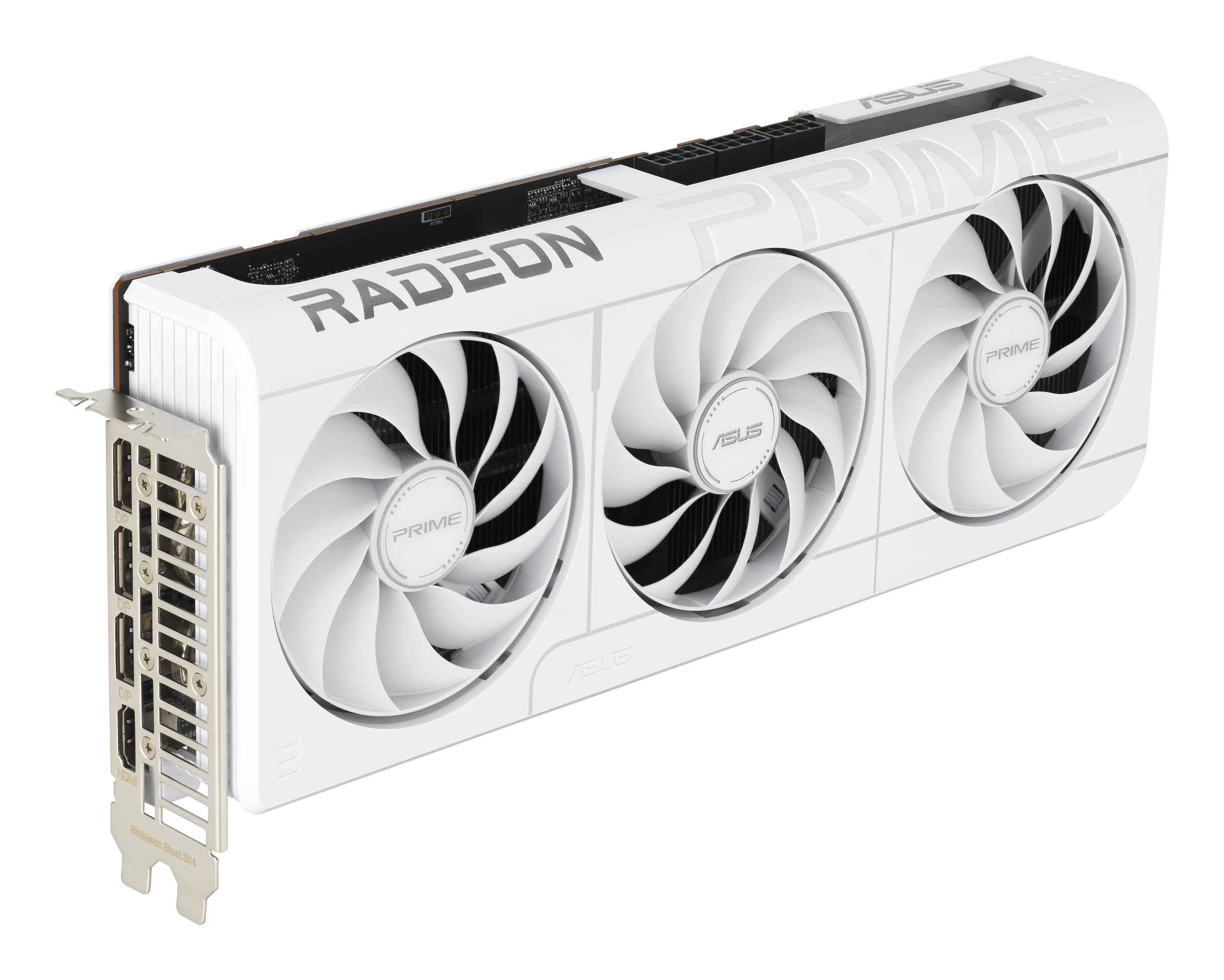 ASUS Prime -RX9070XT-O16G-WHITE AMD Radeon RX 9070 XT 16 GB GDDR6 - Afbeelding 3