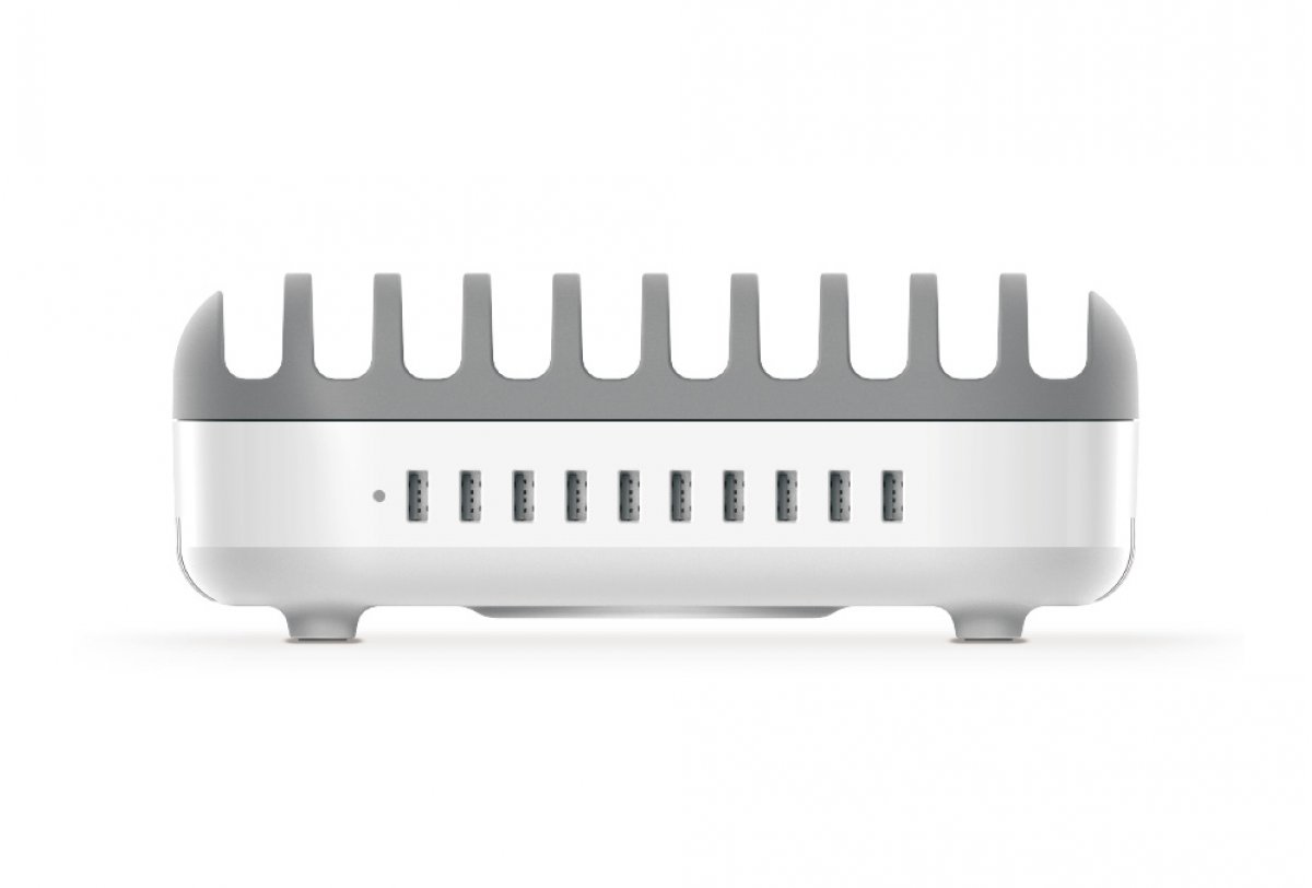 Compulocks 10PUSBDKS-EU organizer voor laadstation Vrijstaand Wit - Afbeelding 5