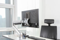 Neomounts FPMA-LIFT100BLACK Hoogteverstelbare VESA-adapter - universeel - Afbeelding 4