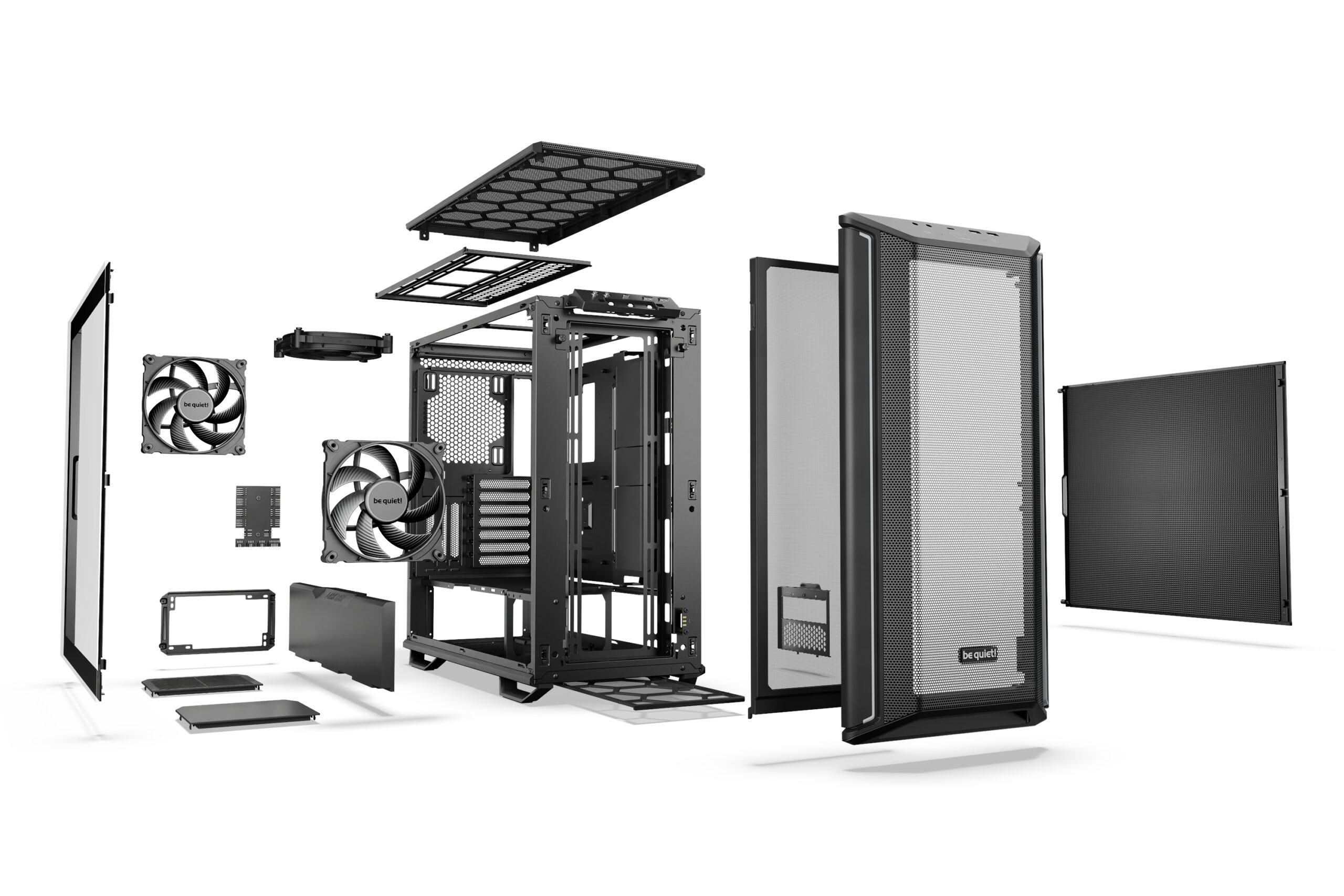 be quiet! Dark Base 701 Black Midi Tower Zwart - Afbeelding 5