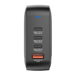 Verbatim Mini GaN Charger 165W Universeel Zwart AC Snel opladen Binnen - Afbeelding 5